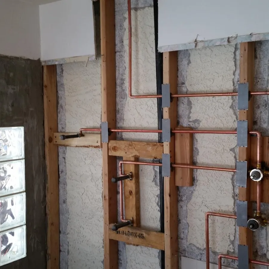 Copper pipe installation for Repiping in Norton Shores